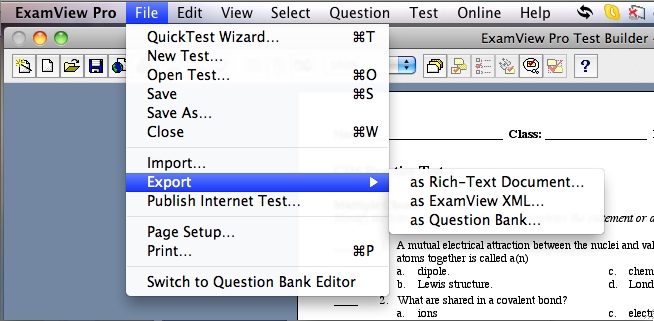 examview test banks download